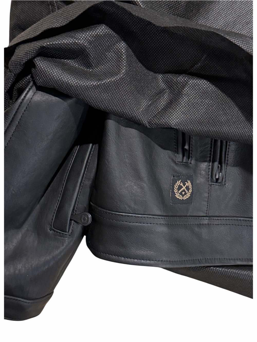 NWT DIXXON Men's Hudson Leather Jacket - Black - 2XL - Picture 4 of 10